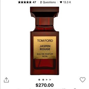 New Tom Ford Jasmine Rouge